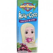 Agua de coco com suco de uva / Aventureiros 200ml